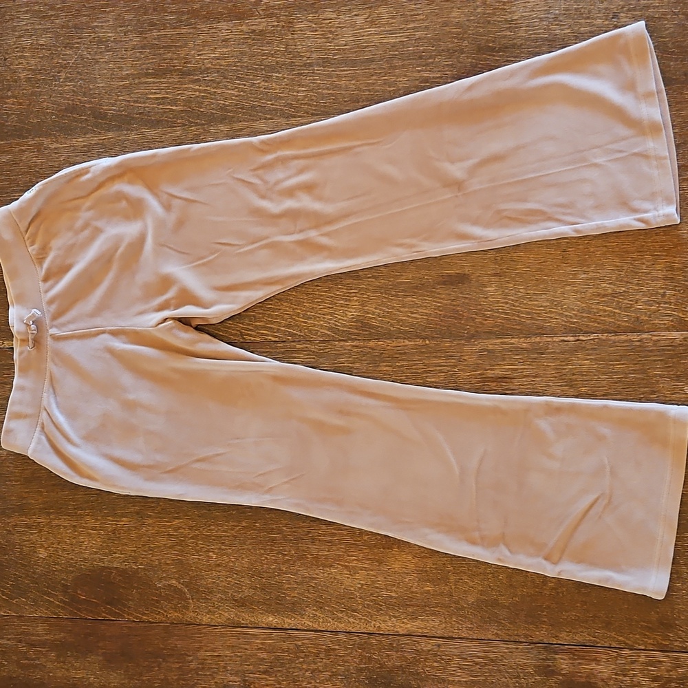 abercrombie kids Taupe Velour Flare Pants, Girls Size 15/16